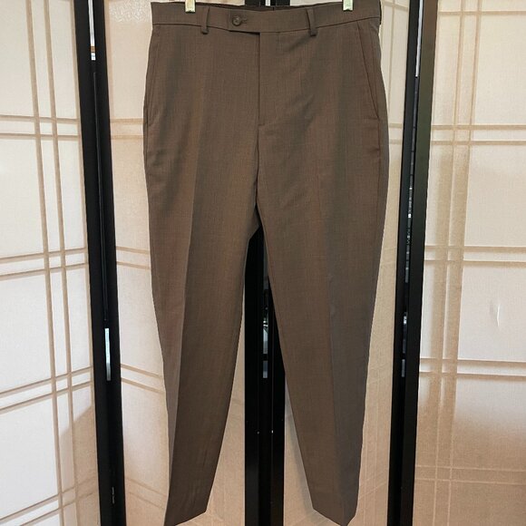 Kenneth Cole Men's Slim-Fit Dress Pants 32" x 28" - Picture 1 of 8